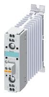 3RF2320-2AA02 - SIEMENS - 3RF2320-2AA02 - Solid State Contactor, 20 A, 230 VAC, 30 VDC, Zero Crossing, DIN Rail/Panel, Spring