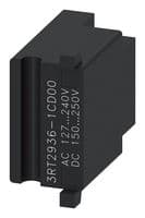 3RT2936-1CD00 - SIEMENS - 3RT2936-1CD00 - Surge Suppressor, RC Element, 127 VAC to 240 VAC/150 VDC to 250 VDC, S2, Contactor