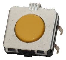 B3W-4105 BY OMZ - OMRON ELECTRONIC COMPONENTS - B3W-4105 BY OMZ - Tactile Switch, B3W Series, Top Actuated, Through Hole, Plunger for Cap, 350 gf, 50mA at 24VDC