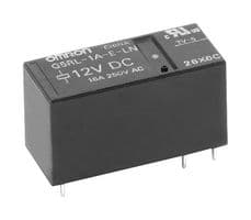 G5RL-1A-E-TV8 DC24 - OMRON ELECTRONIC COMPONENTS - G5RL-1A-E-TV8 DC24 - Power Relay, SPST-NO, 24 VDC, 16 A, G5RL Series, Through Hole, Non Latching