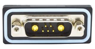CDFV7W2113L251 - NORCOMP - CDFV7W2113L251 - Combination Layout D Sub Connector, IP67, NANOOK Series, DA-7W2, Plug, 7 Contacts