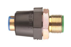 XMM0404 - ABB - KOPEX - XMM0404 - Conduit Connector, Size - 20mm, Straight, 0.5 ", Brass, Metallic, IP66, IP67