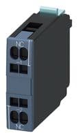 3RH1921-2CA01 - SIEMENS - 3RH1921-2CA01 - Auxiliary Contact, Siemens 3RT Series Contactors, 1NC, Snap-On Mount, Spring-Loaded, Sirius 3RH