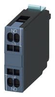 3RH1921-2CA10 - SIEMENS - 3RH1921-2CA10 - Auxiliary Contact, Siemens 3RT Series Contactors, 1NO, Snap-On Mount, Spring-Loaded, Sirius 3RH