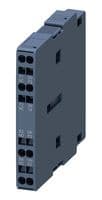 3RH1921-2DE11 - SIEMENS - 3RH1921-2DE11 - Auxiliary Contact, Siemens 3RT Series Contactors, 1NO-1NC, Snap-On Mount, Spring-Loaded