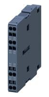 3RH1921-2JA11 - SIEMENS - 3RH1921-2JA11 - Auxiliary Contact, Siemens 3RT Series Contactors, 1NO-1NC, Snap-On Mount, Spring-Loaded