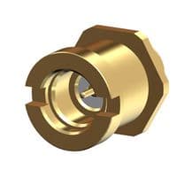 14_SMP-50-2-S2/111_NE - HUBER+SUHNER - 14_SMP-50-2-S2/111_NE - RF / Coaxial Connector, SMP Coaxial, Straight Bulkhead Plug, Solder, 50 ohm