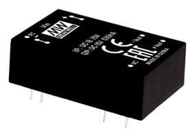 RSDW08F-12 - MEAN WELL - RSDW08F-12 - Isolated Through Hole DC/DC Converter, Railway, DIP, 4:1, 8 W, 1 Output, 12 V