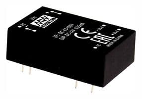 RSDW10H-03 - MEAN WELL - RSDW10H-03 - Isolated Through Hole DC/DC Converter, Railway, DIP, 4:1, 10 W, 1 Output, 3.3 V