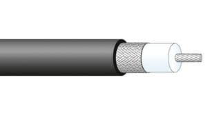 RADOX_RF_213 - HUBER+SUHNER - RADOX_RF_213 - Coaxial Cable, Radox RF 213, RG213, Copper, 10.6 mm, 50 ohm, Black