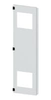 8MF1870-2UT25-3BA2 - SIEMENS - 8MF1870-2UT25-3BA2 - Door Panel, Left, Grey, 450 mm W x 1800 mm H, with Filter Fan Cut-Out and Ventilation Opening