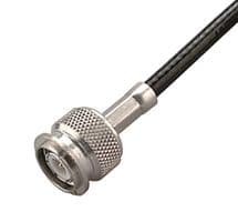 11_TNC-75-4-4/133_NE - HUBER+SUHNER - 11_TNC-75-4-4/133_NE - RF / Coaxial Connector, TNC Coaxial, Straight Plug, Crimp, 75 ohm, GX04273, RG59B/U, Brass