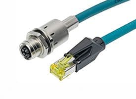 120341-0752 - MOLEX - 120341-0752 - Sensor Cable, Micro-Change Receptacle, RJ45 Plug, 8 Positions, 2 m, 6.56 ft