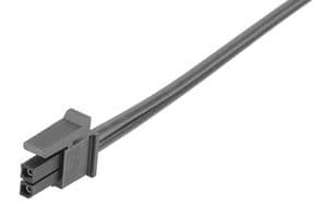 214756-2021 - MOLEX - 214756-2021 - Cable Assembly, Micro-Fit 3.0 Receptacle to Free End, 2 Ways, 3 mm, 2 Row, 150 mm, 5.9 "
