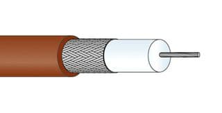 RG_179_B/U - HUBER+SUHNER - RG_179_B/U - Coaxial Cable, RG179 / RG179B/U, 2.54mm, 75ohm, 100m