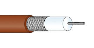 RG_187_A/U - HUBER+SUHNER - RG_187_A/U - Coaxial Cable, RG187 / RG187A/U, 2.65mm, 75ohm, 100m