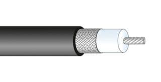 RG_174_A/U - HUBER+SUHNER - RG_174_A/U - Coaxial Cable, RG174 / RG174A/U, 2.8mm, 50ohm, 100m