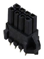 44769-0802 - MOLEX - 44769-0802 - PCB Receptacle, Board-to-Board, Wire-to-Board, 3 mm, 2 Rows, 8 Contacts, Female Receptacle