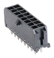 43045-1614 - MOLEX - 43045-1614 - Pin Header, Wire-to-Board, 3 mm, 2 Rows, 16 Contacts, Through Hole Straight
