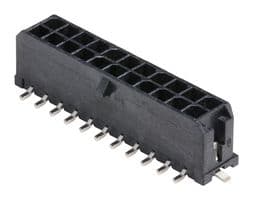 43045-2218 - MOLEX - 43045-2218 - Pin Header, Wire-to-Board, 3 mm, 2 Rows, 22 Contacts, Surface Mount Straight