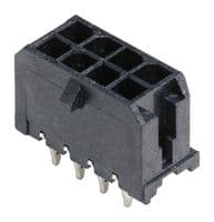 44914-0801 - MOLEX - 44914-0801 - Pin Header, Power, Wire-to-Board, 3mm, 2 Rows, 8 Contacts, Press Fit