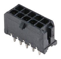 44914-1001 - MOLEX - 44914-1001 - Pin Header, Power, Wire-to-Board, 3mm, 2 Rows, 10 Contacts, Press Fit