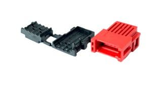 38A04-0016-200 FL - 3M - 38A04-0016-200 FL - IDC Connector, Branch Mini-Clamp, IDC Receptacle, Female, 2 mm, 1 Row, 4 Contacts, Cable Mount