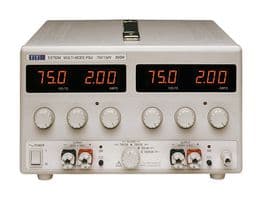 EX752M - AIM-TTI INSTRUMENTS - EX752M - Bench Power Supply, Mixed Mode Regulated, Adjustable, 2 Output, 0 V, 75 V, 0 A, 2 A