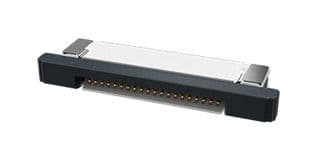 F32R-1A7H1-11026 - AMPHENOL COMMUNICATIONS SOLUTIONS - F32R-1A7H1-11026 - FFC / FPC Board Connector, R/A, ZIF, 0.5 mm, 26 Contacts, Receptacle, F32R, Surface Mount, Bottom