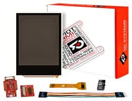 SK-PIXXILCD-20P2 - 4D SYSTEMS - SK-PIXXILCD-20P2 - Starter Kit, PIXXI-28, 2", Display, Graphics Controller