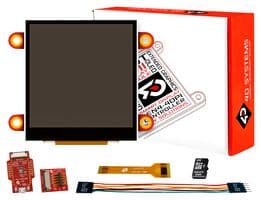 SK-PIXXILCD-25P4 - 4D SYSTEMS - SK-PIXXILCD-25P4 - Starter Kit, PIXXI-44, 2.5", Display, Graphics Controller