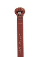 7TAG009000R0234 - ABB - 7TAG009000R0234 - Cable Tie, Nylon 6.6 (Polyamide 6.6), Brown, 284 mm, 3.6 mm, 76 mm, 130 N