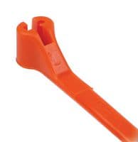 7TAG009070R0085 - ABB - 7TAG009070R0085 - Cable Tie, Nylon 6.6 (Polyamide 6.6), Orange, 203 mm, 2.3 mm, 51 mm, 80 N