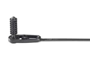7TAG009530R0008 - ABB - 7TAG009530R0008 - Cable Tie, Nylon 6.6, Black, 200 mm, 4.6 mm, 45 mm, 220 N