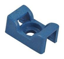 7TAG009660R0011 - ABB - 7TAG009660R0011 - Mounting Base, Saddle Support, Nylon 6.6, Blue, Screw Mount, 23.4 mm x 14.2 mm x 10.67 mm