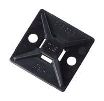 7TAG054850R0002 - ABB - 7TAG054850R0002 - Cable Tie Mount, Adhesive, 4 mm, Black, Nylon 6.6 (Polyamide 6.6), 18.79 mm, 18.79 mm