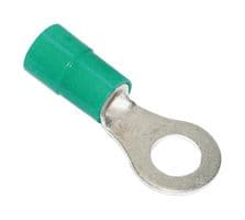 7TAI029830R0107 - ABB - 7TAI029830R0107 - Ring Tongue Terminal, M5, #10, 14 AWG, Sta-Kon RB, Green