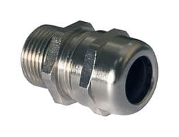 7TCA303080R0002 - ABB - 7TCA303080R0002 - Cable Gland, M12, 3 mm, 6.5 mm, Nickel Plated Brass
