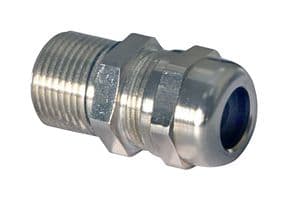 7TCA303080R0033 - ABB - 7TCA303080R0033 - Cable Gland, M25, 10 mm, 18 mm, Nickel Plated Brass