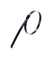 7TCG009210R0081 - ABB - 7TCG009210R0081 - Cable Tie, Ty-Met, Stainless Steel, Black, 450 mm, 5 mm, 130 mm, 1300 N