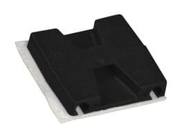 7TCG009800R0008 - ABB - 7TCG009800R0008 - Mounting Base, 2-Way/4-Way, Nylon 6.6, Black, 28.6 mm x 28.6 mm x 8.7 mm