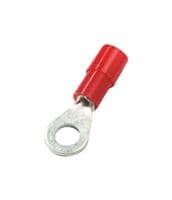 7TCI029670R0239 - ABB - 7TCI029670R0239 - Ring Tongue Terminal, M4, #8, 1.5 mm², Sta-Kon TRA, Red