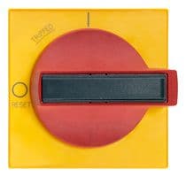 8UC7220-3BD - SIEMENS - 8UC7220-3BD - Handle, with Masking Frame, Red/Yellow, Door Coupling Rotary Operating Mechanisms