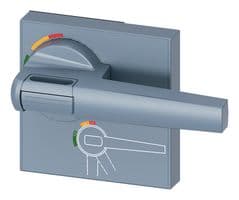 8UD1861-0AB11 - SIEMENS - 8UD1861-0AB11 - Handle, 140 mm, Grey, Door Coupling Rotary Operating Mechanisms