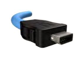 ND9ACA250A - AMPHENOL COMMUNICATIONS SOLUTIONS - ND9ACA250A - Ethernet Cable, Cat6a, IX Type A Plug to Free End, 500 mm, 19.7 "