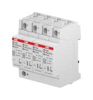 2CTB803873R1200 - ABB - 2CTB803873R1200 - Surge Protector, Plug-In, T2-T3, 4 P, 20 kA, 230 V/400 V