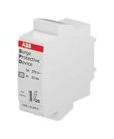 2CTB803876R1000 - ABB - 2CTB803876R1000 - Surge Protector, Plug-In, T2, 1 P, 40 kA, 230 V/400 V