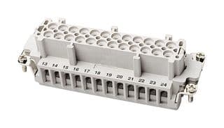7TAA080120R0007 - ABB - 7TAA080120R0007 - Heavy Duty Connector Insert, 40 Positions, Receptacle, Power