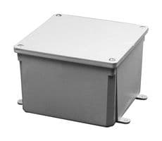 7TAA243010R0008 - ABB - 7TAA243010R0008 - Junction Box, Moulded, 4 " L x 4 " W x 6 " D, PVC, Grey, 10Pk