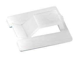 7TAG009970R0025 - ABB - 7TAG009970R0025 - Fastener, Adhesive Backed Flat Cable Clip, Nylon 6.6 (Polyamide 6.6), Natural, 25.4 mm, 25.4 mm
